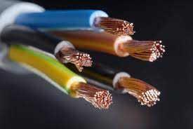 Electric Cables Of Different Cables