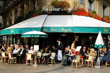 Les Deux Magos     Deux Magots Literary Cafe House In Paris