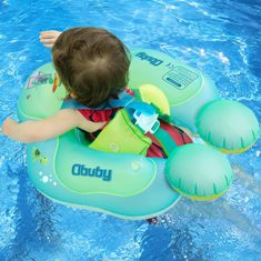 Little Child In A Swim Ring