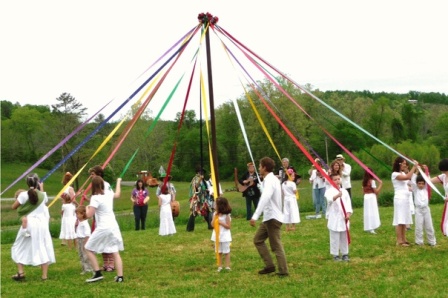 Maibaum May Tree In Germany