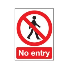 No Entry Sign
