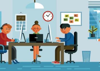 People Working In An Office