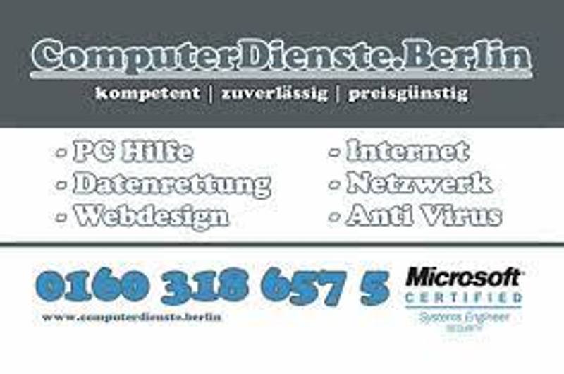Visitenkarte Computerdienstleistungen
