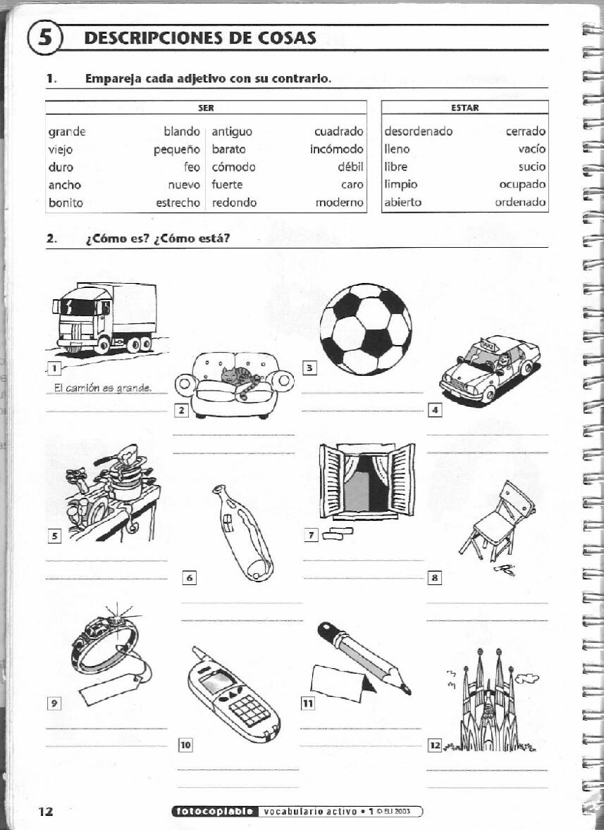 Vocabulario Activo Del Espaol